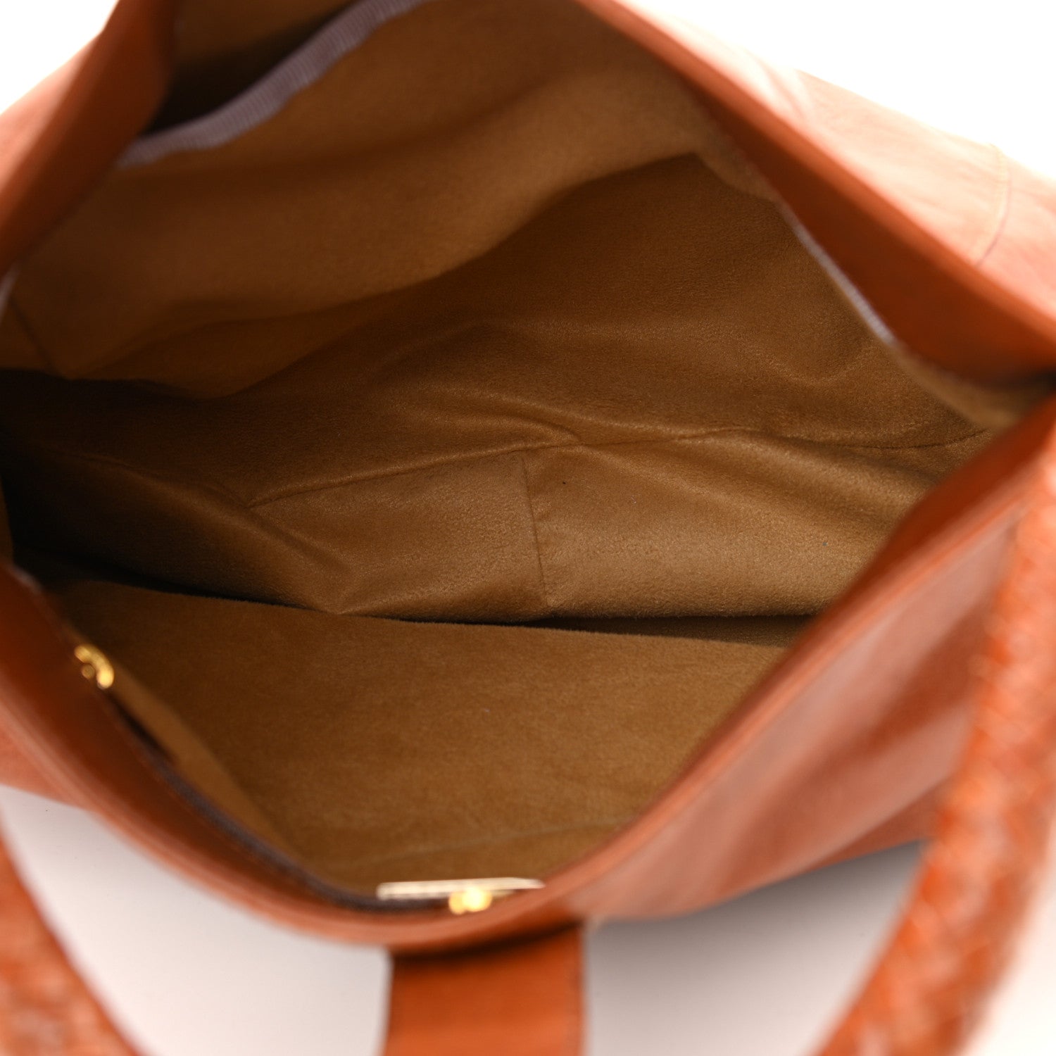 Jimmy Choo Calfskin Ruby Hobo Cognac 4 of 9