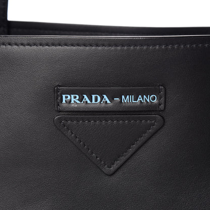 Prada Grace Lux Light Small Concept Shopper Tote Black Astrale 11 of 12