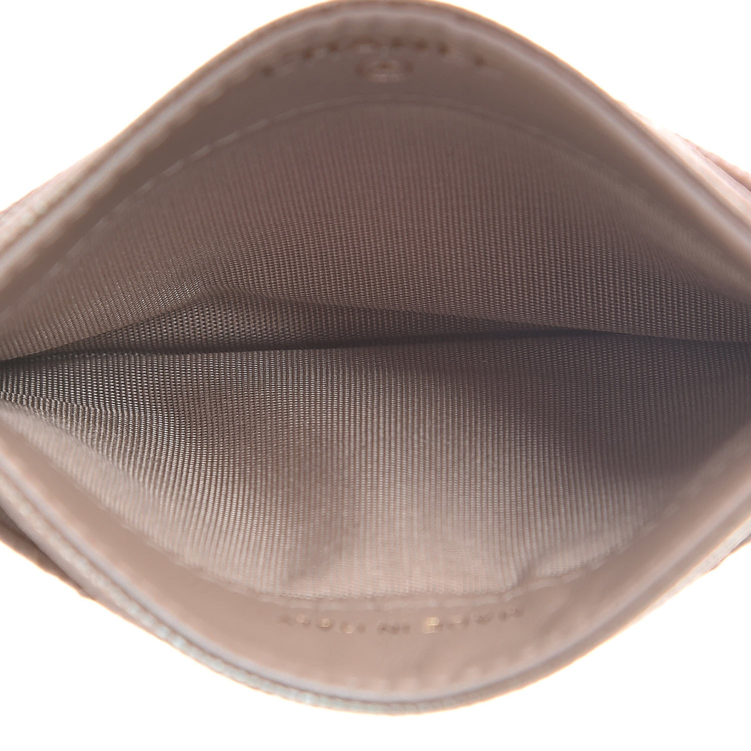 Chanel Iridescent Caviar Quilted Card Holder Beige 5 of 8