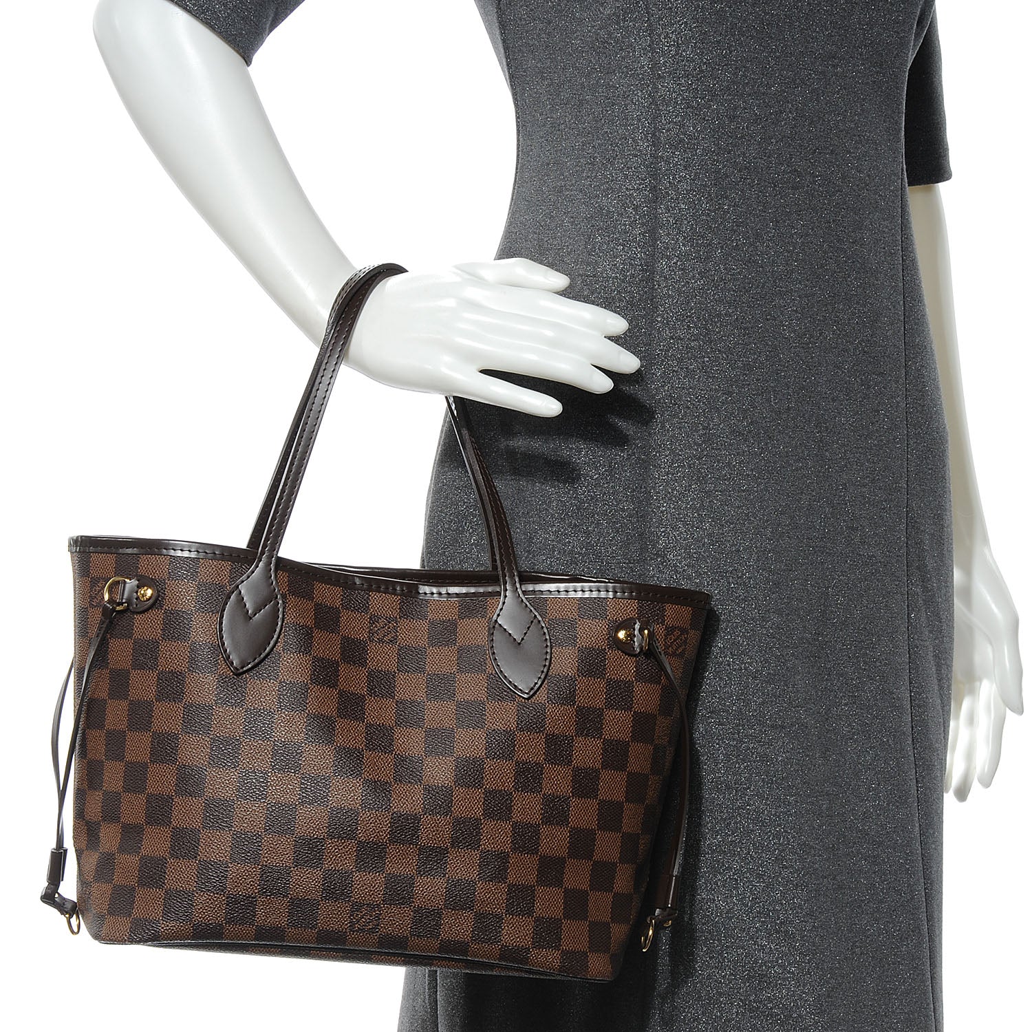 Louis Vuitton Damier Ebene Neverfull PM 2 of 7