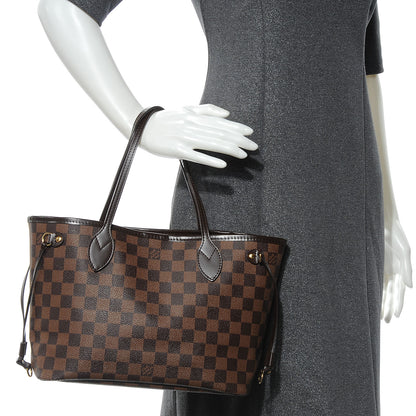 Louis Vuitton Damier Ebene Neverfull PM 2 of 7