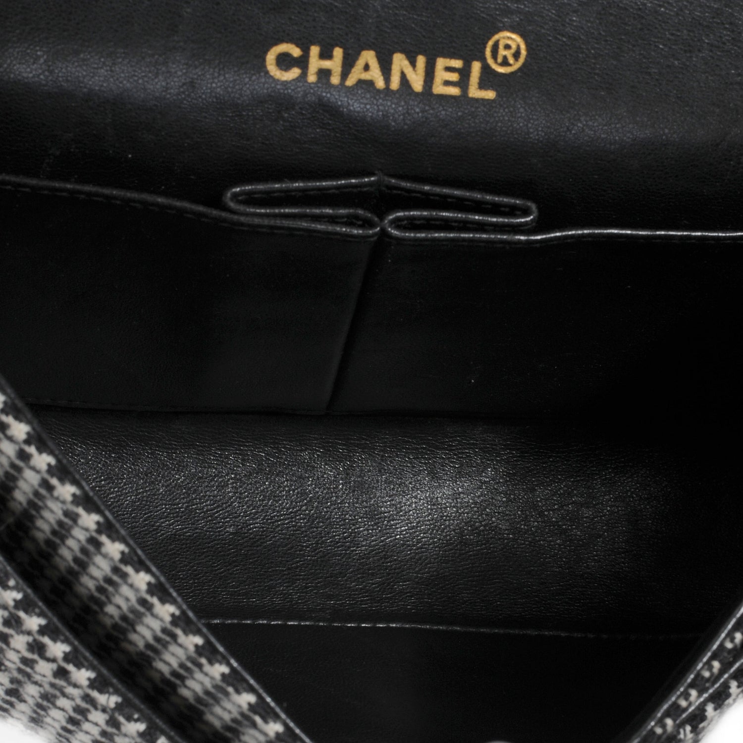 Chanel Houndstooth Small Double Flap 7 of 8