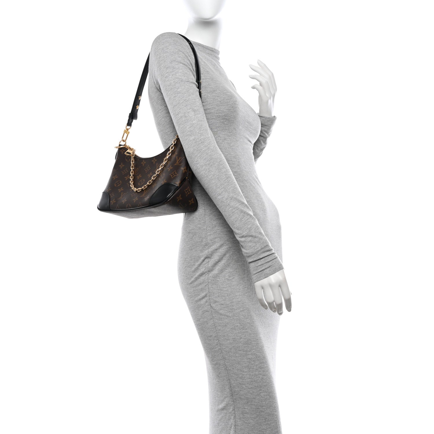 Louis Vuitton Monogram Boulogne NM Black 2 of 11