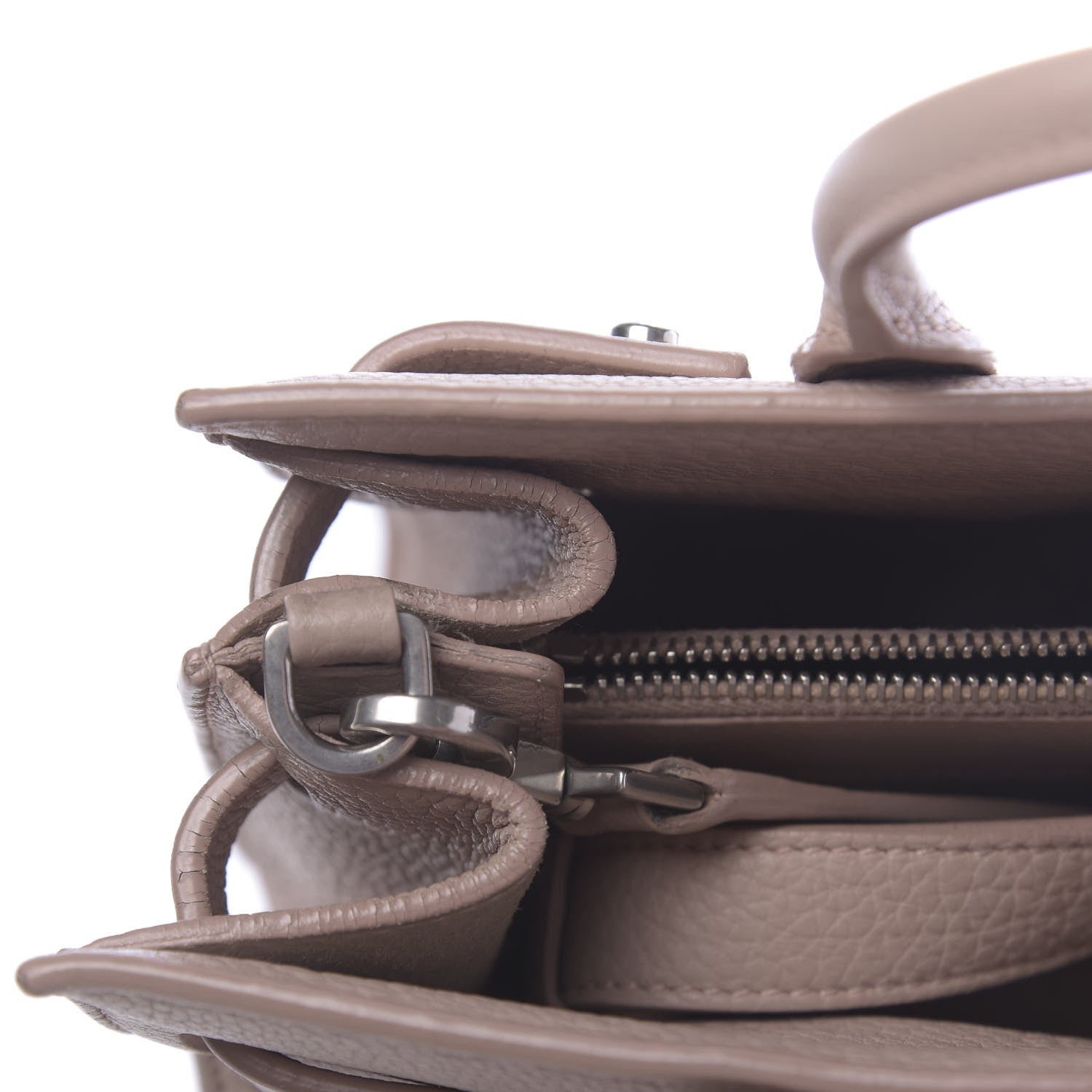 Saint Laurent Grained Calfskin Nano Sac De Jour Souple Nude 15 of 16