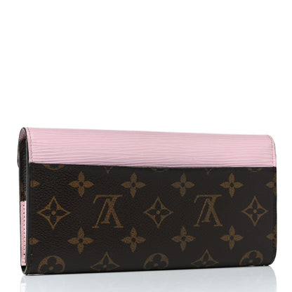 Louis Vuitton Monogram Epi Marie-Lou Long Wallet Rose Clair 3 of 15