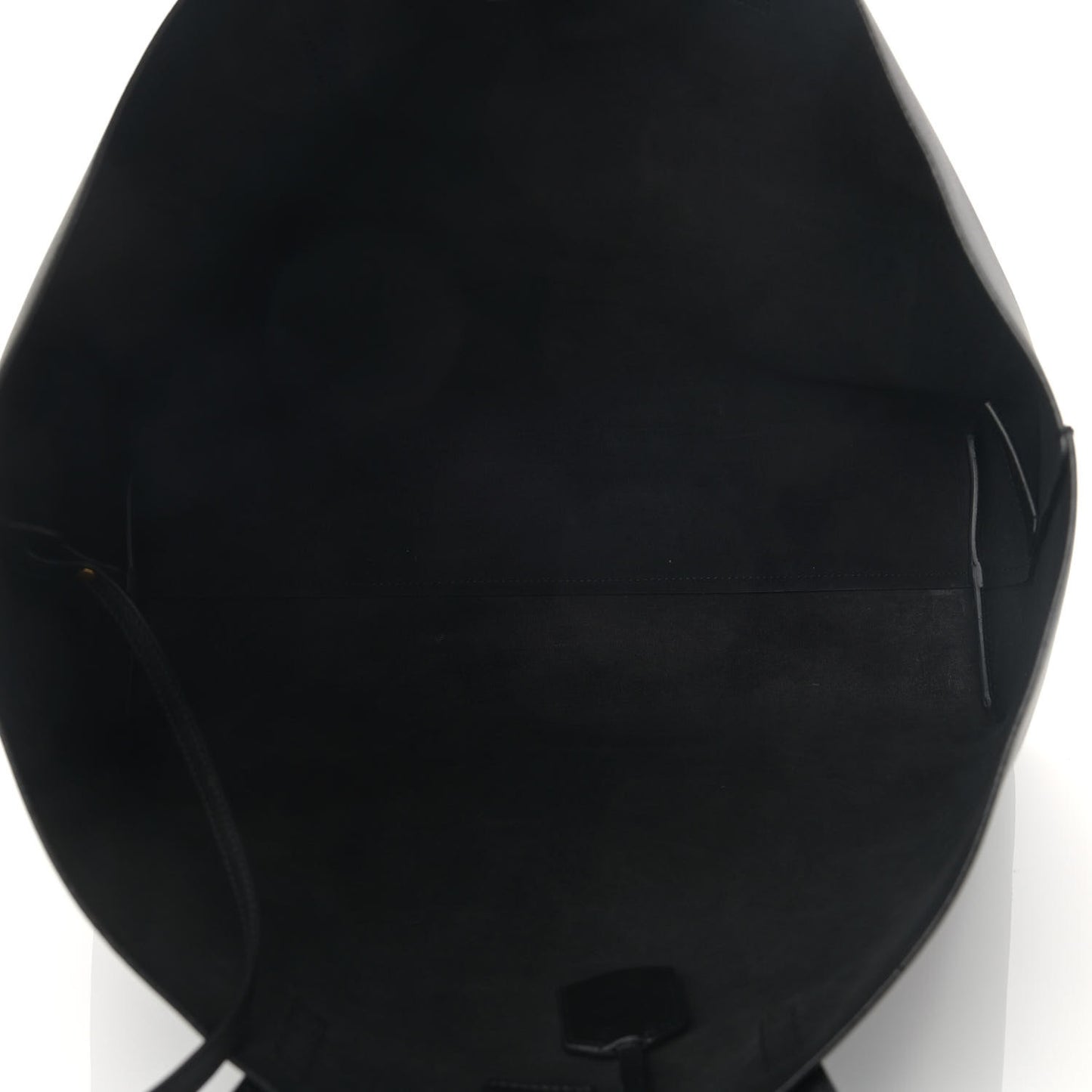 Calfskin Large Shopping Tote Black