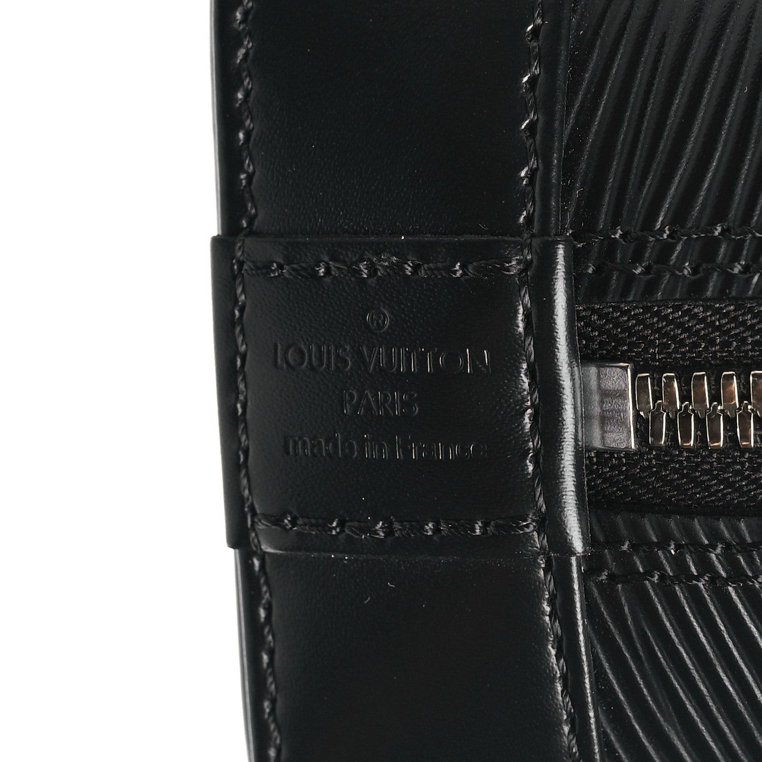 Louis Vuitton Epi Alma BB Black 6 of 8