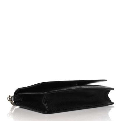 Givenchy Lambskin Emblem Chain Wallet Black 4 of 9