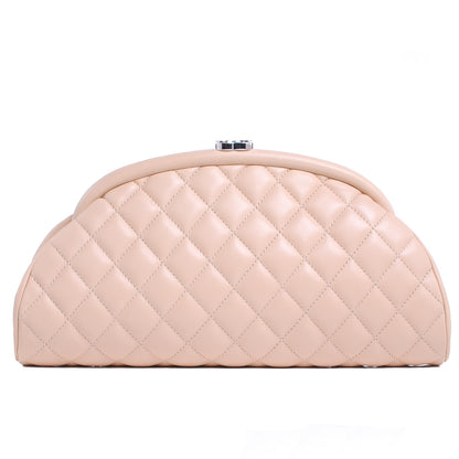 Chanel Lambskin Quilted Timeless Clutch Beige Clair 1 of 8