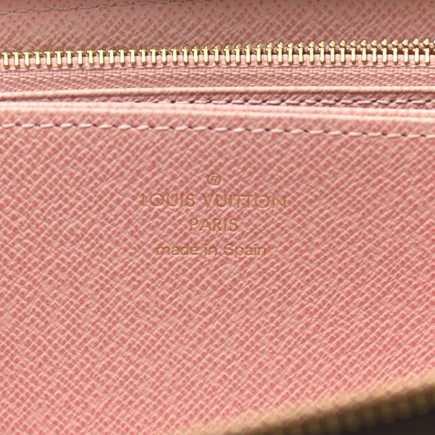 Monogram Zippy Wallet Rose Ballerine