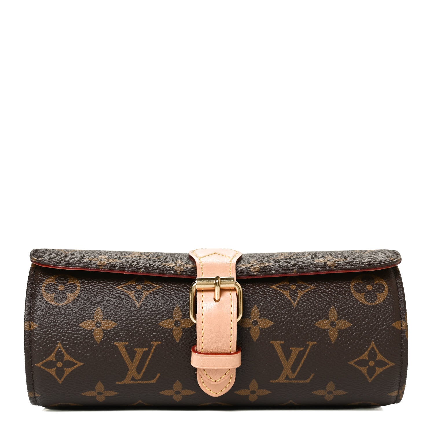 Louis Vuitton Monogram 3 Watch Travel Case 1 of 8