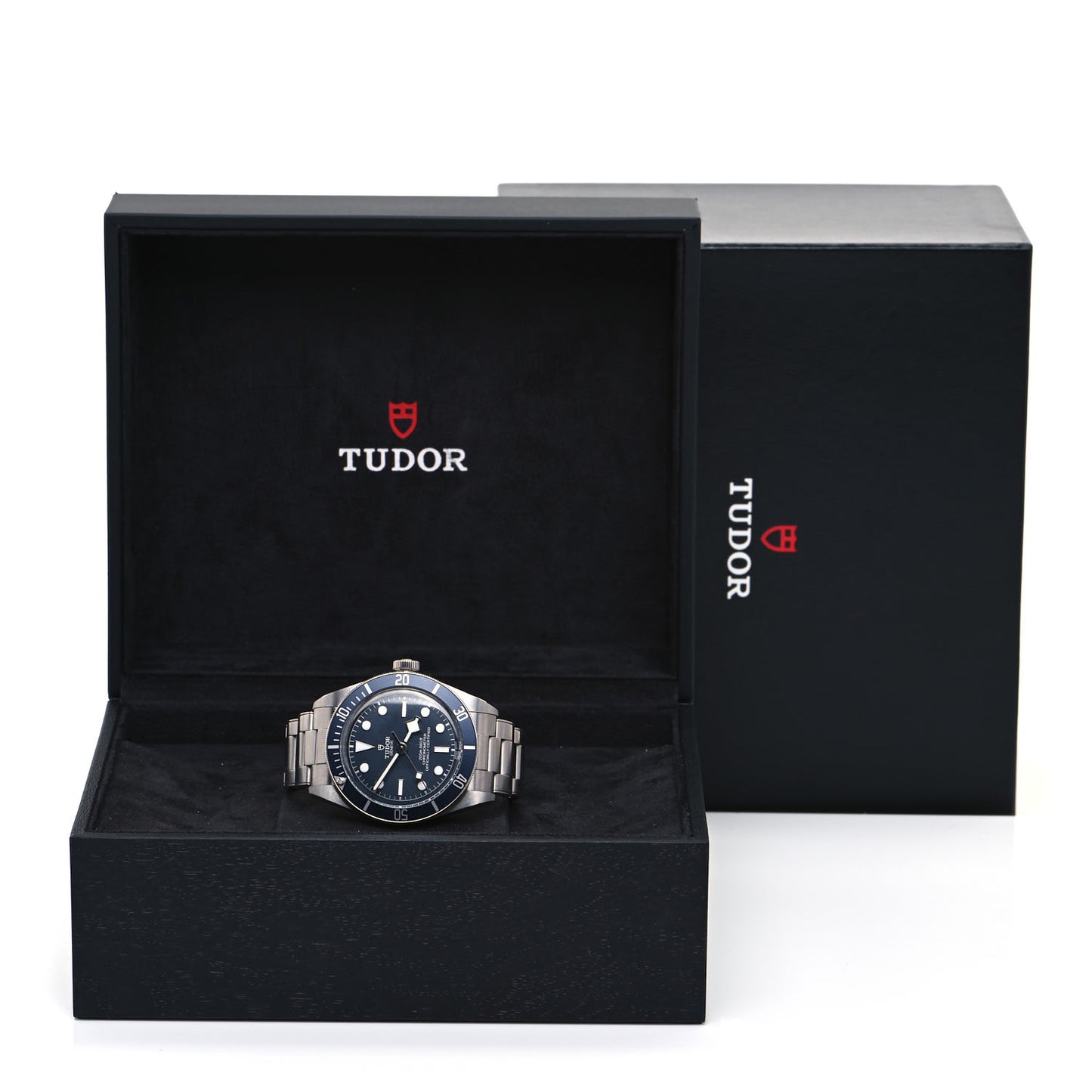 Stainless Steel 39mm Black Bay Fifty Eight Automatic Watch Blue 79030B