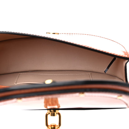 Chloe Spazzolato Sfumato Lambskin Calfskin Small Nile Bracelet Minaudiere Bag Ideal Blush 10 of 14