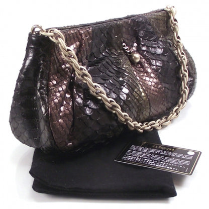 Chanel Python CC Charm Shoulder Bag 3 of 9
