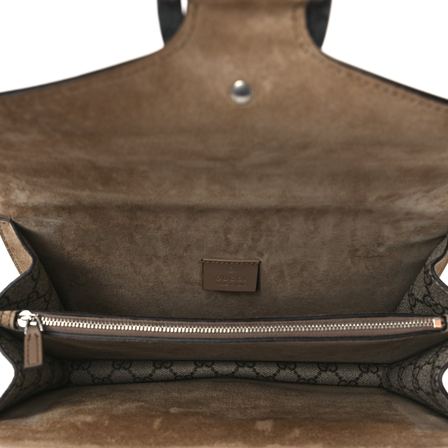 GG Supreme Monogram Small Dionysus Shoulder Bag Taupe