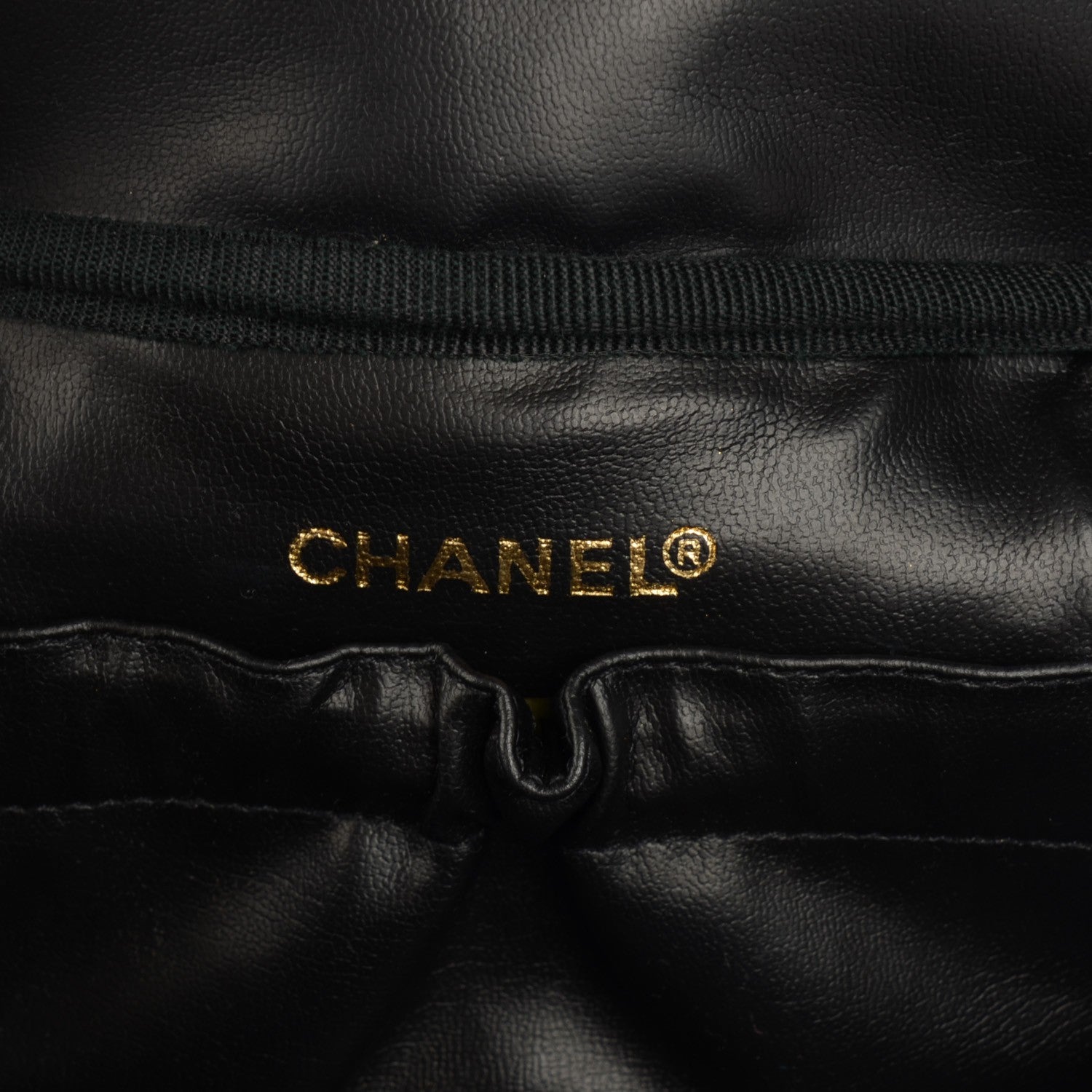 Chanel Caviar Vanity Cosmetic Case Black 6 of 8