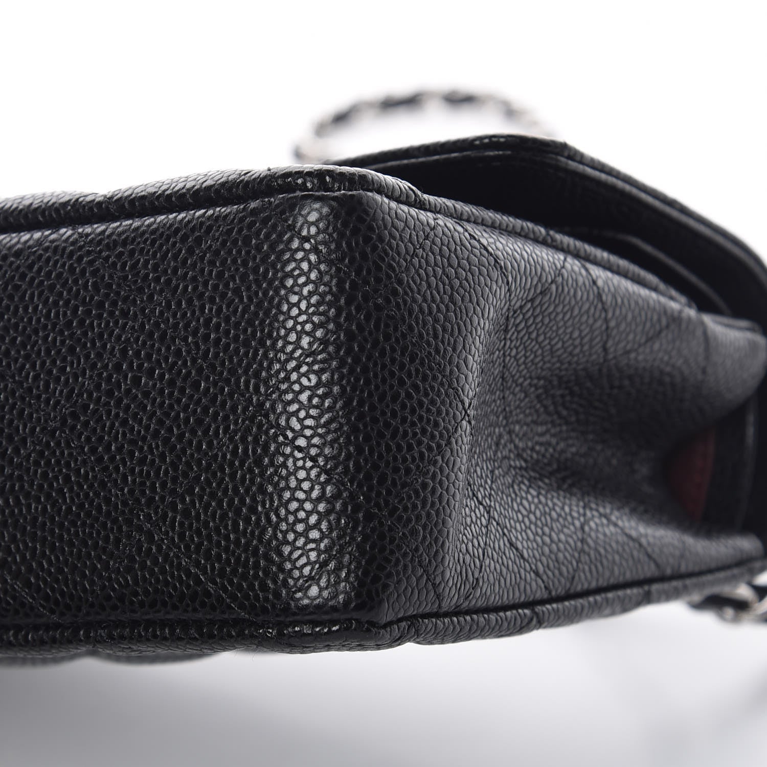 Chanel Caviar Quilted Medium Double Flap Black 6 of 10