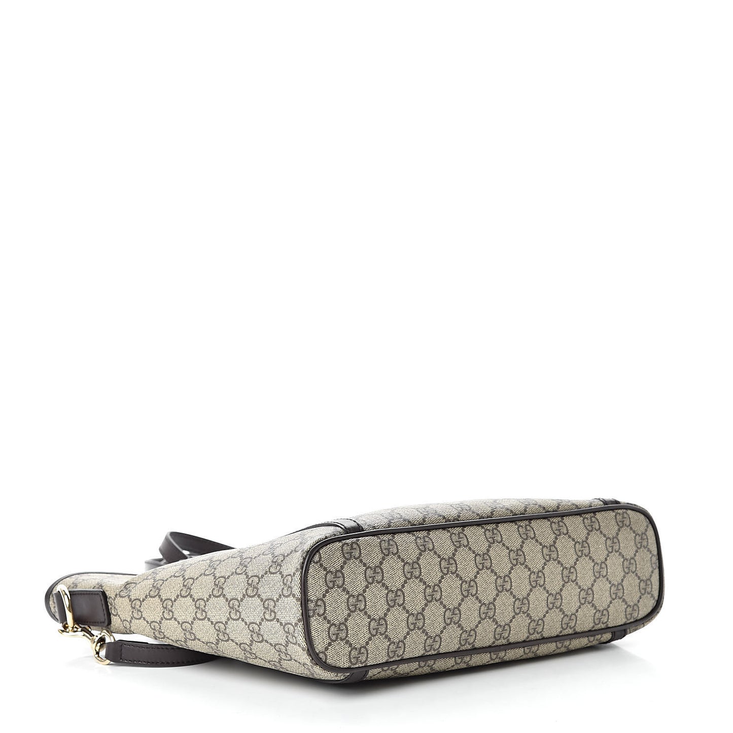 GG Supreme Monogram Medium Joy Tote Dark Brown