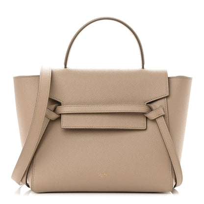 Celine Grained Calfskin Micro Belt Bag Light Taupe 1 of 14