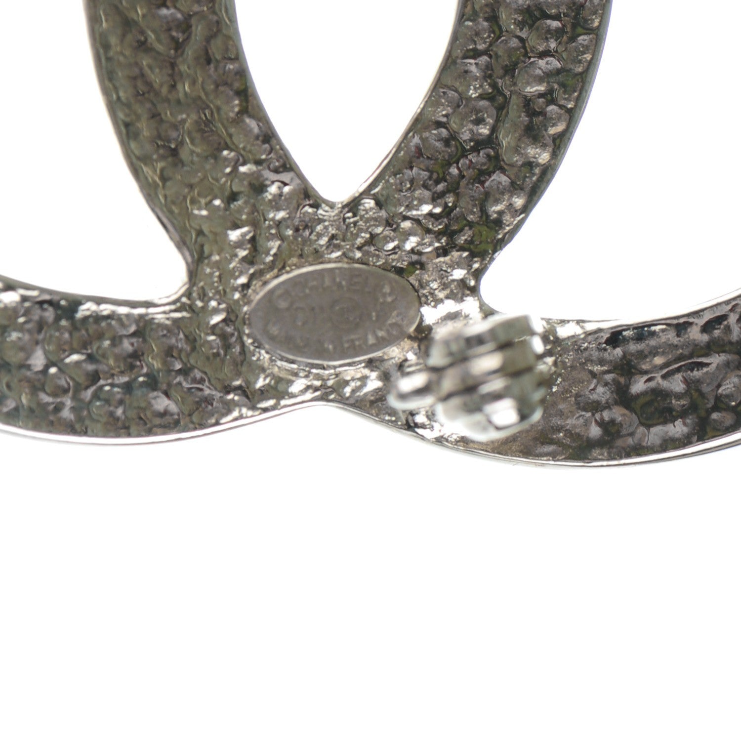 Chanel Pearl CC Brooch Pin Silver 4 of 4