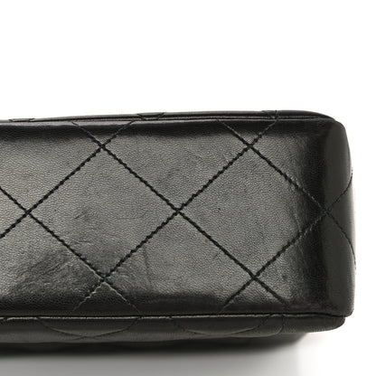 Chanel Lambskin Quilted Medium Single Flap Black 29 of 37
