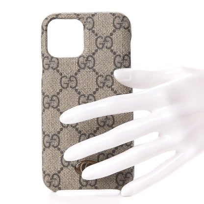 Gucci GG Supreme Monogram Ophidia iPhone 11 Pro Case 2 of 7