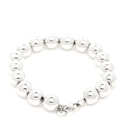 Tiffany Sterling Silver 10mm HardWear Ball Bracelet 3 of 5