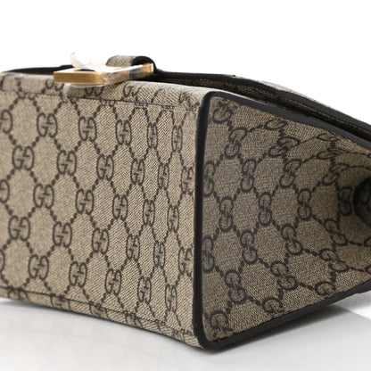 Balenciaga X GUCCI GG Supreme Monogram Small Hourglass Top Handle Bag Beige Ebony 10 of 10