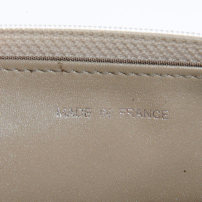 Chanel Caviar Sevruga Wallet on Chain WOC Silver 7 of 8