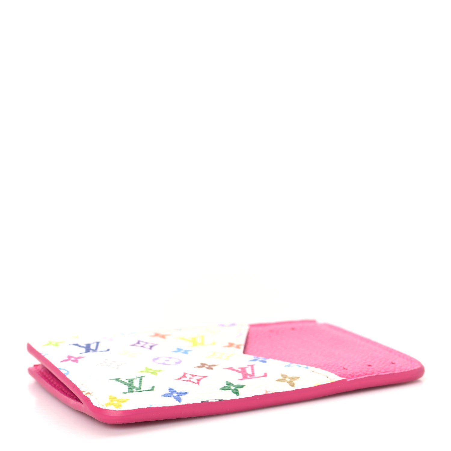 Louis Vuitton LV X TM Monogram Romy Card Holder Kawaii Pink 4 of 6