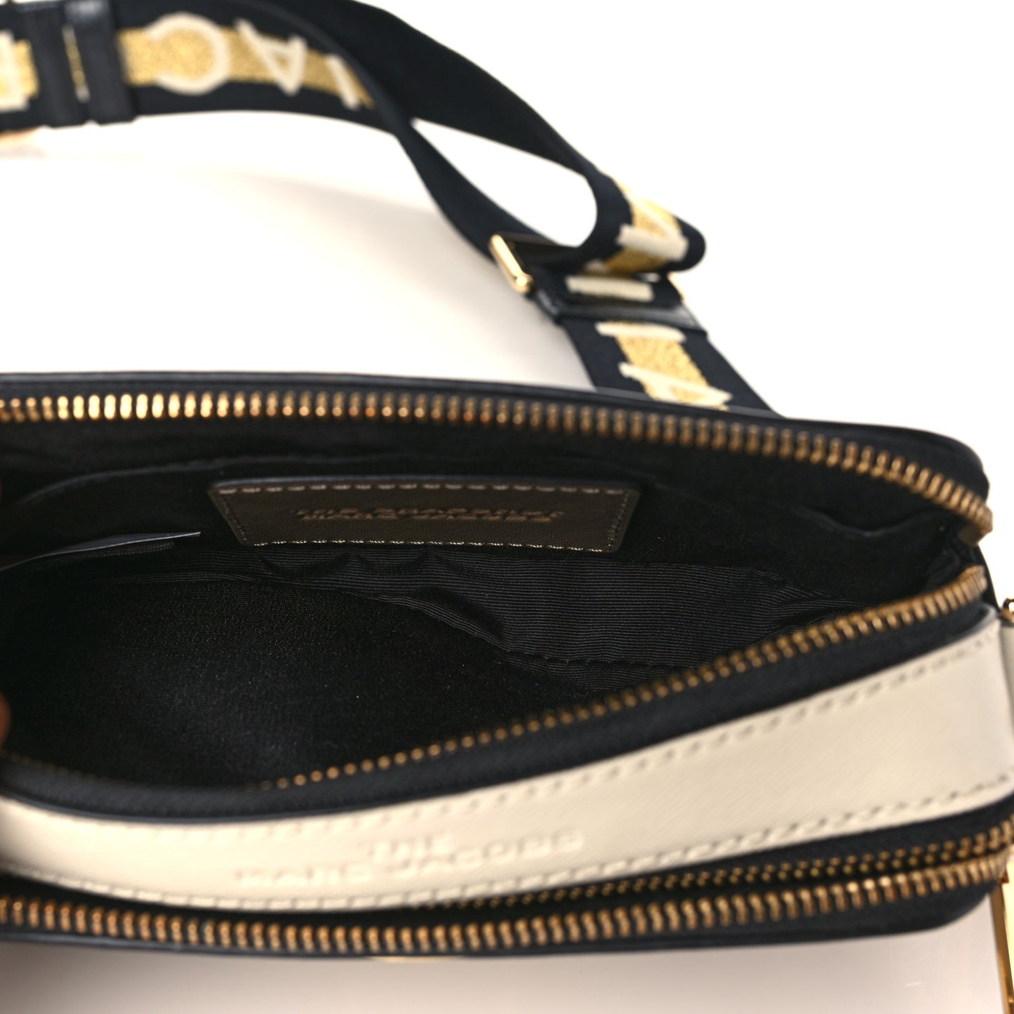Saffiano Small Snapshot Camera Bag Sandcastle