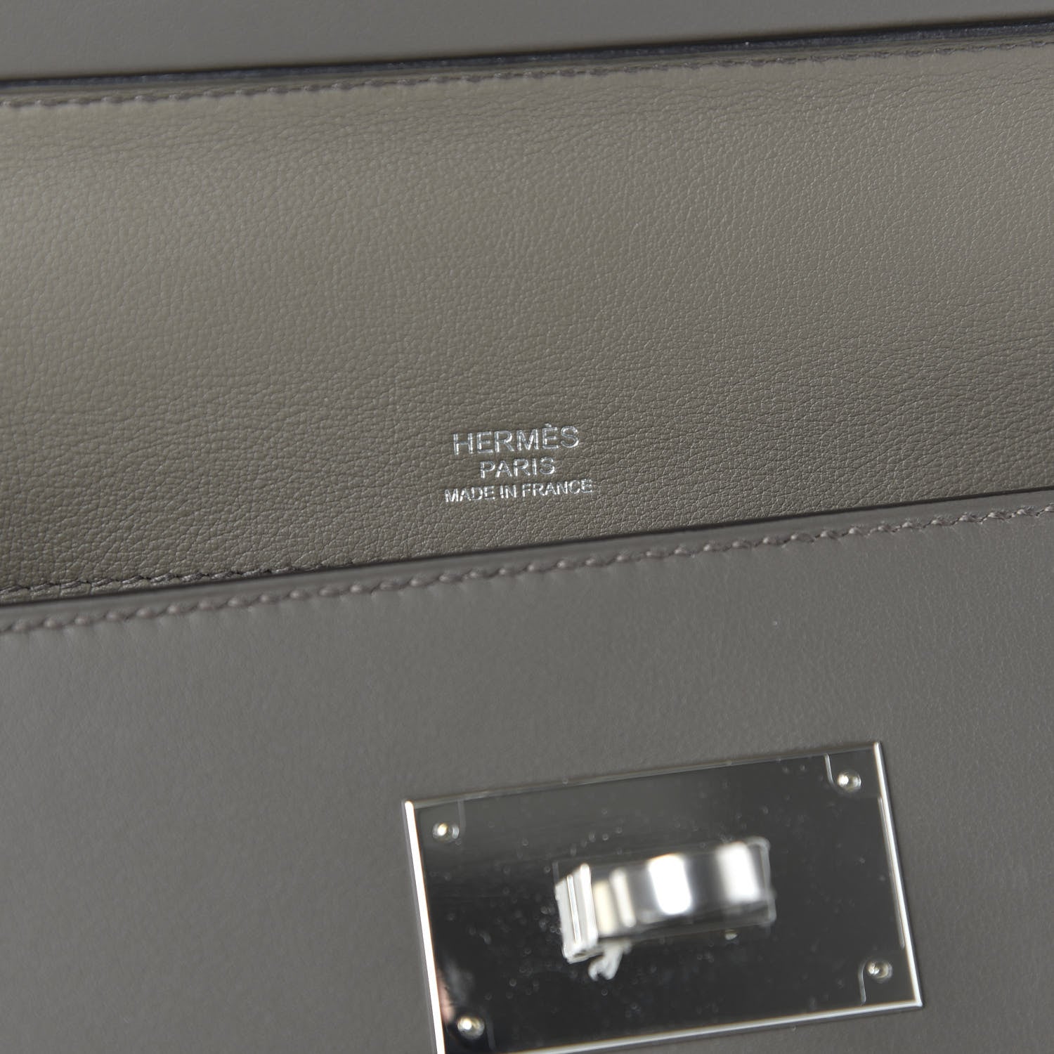Hermes Taurillon Maurice Swift 24/24 29 Etain 8 of 9