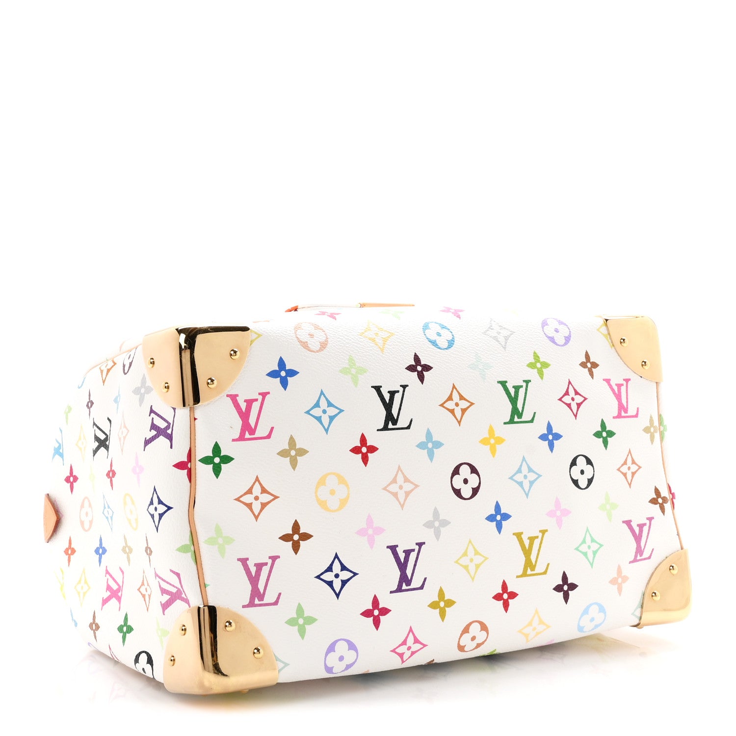 Louis Vuitton Monogram Multicolor Speedy 30 White 4 of 9