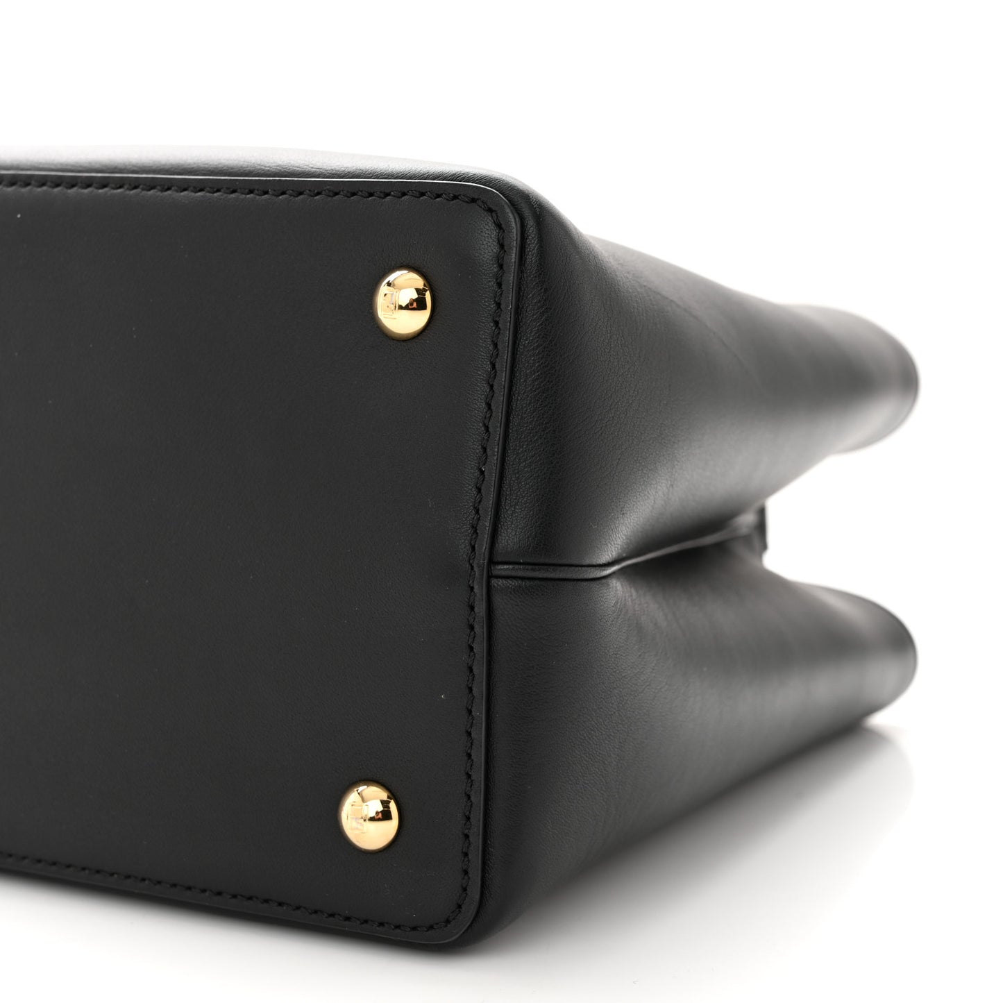 Vitello Dolce Century Petite 2Jours Tote Black Carbone