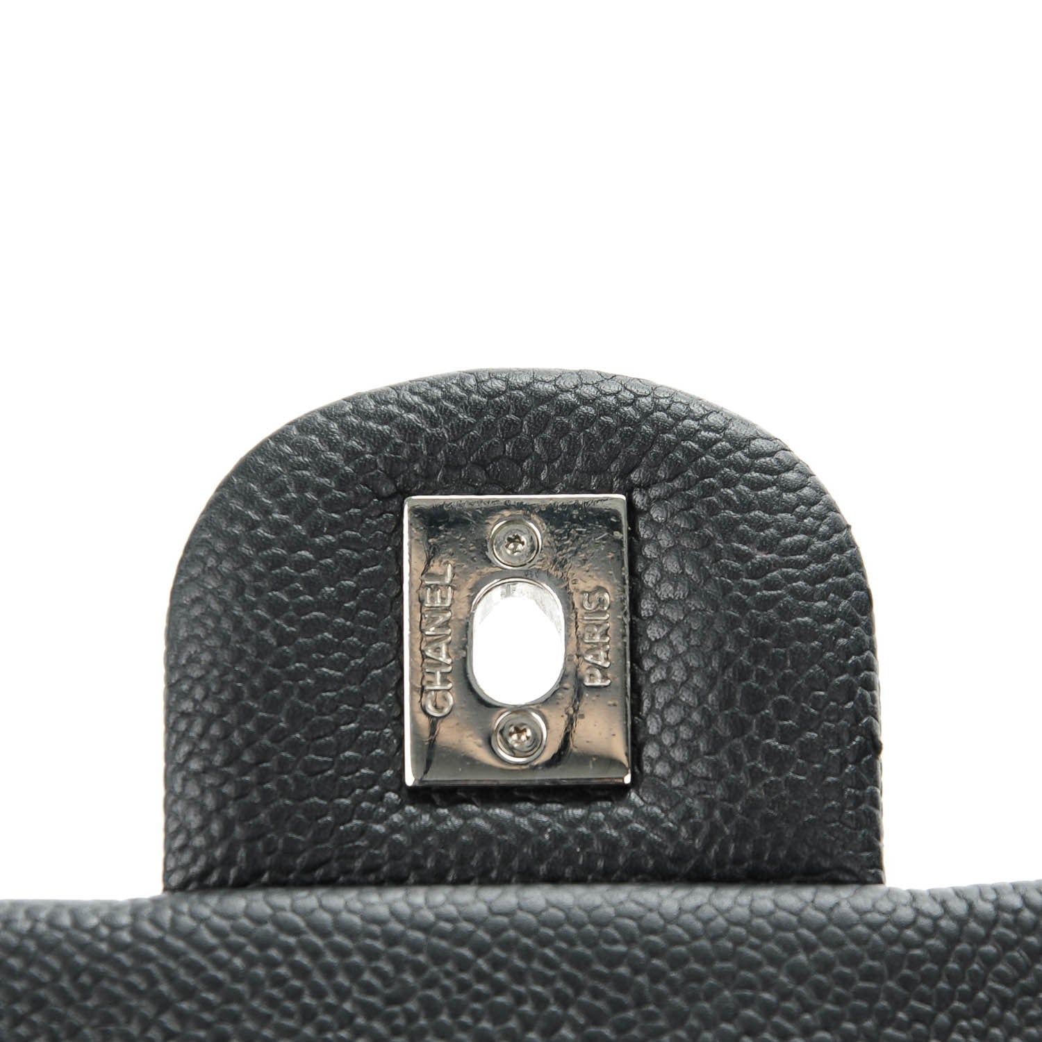 Chanel Caviar Quilted Jumbo Easy Flap Black 6 of 10