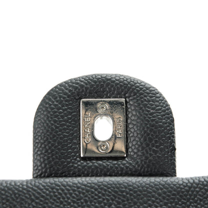 Chanel Caviar Quilted Jumbo Easy Flap Black 6 of 10