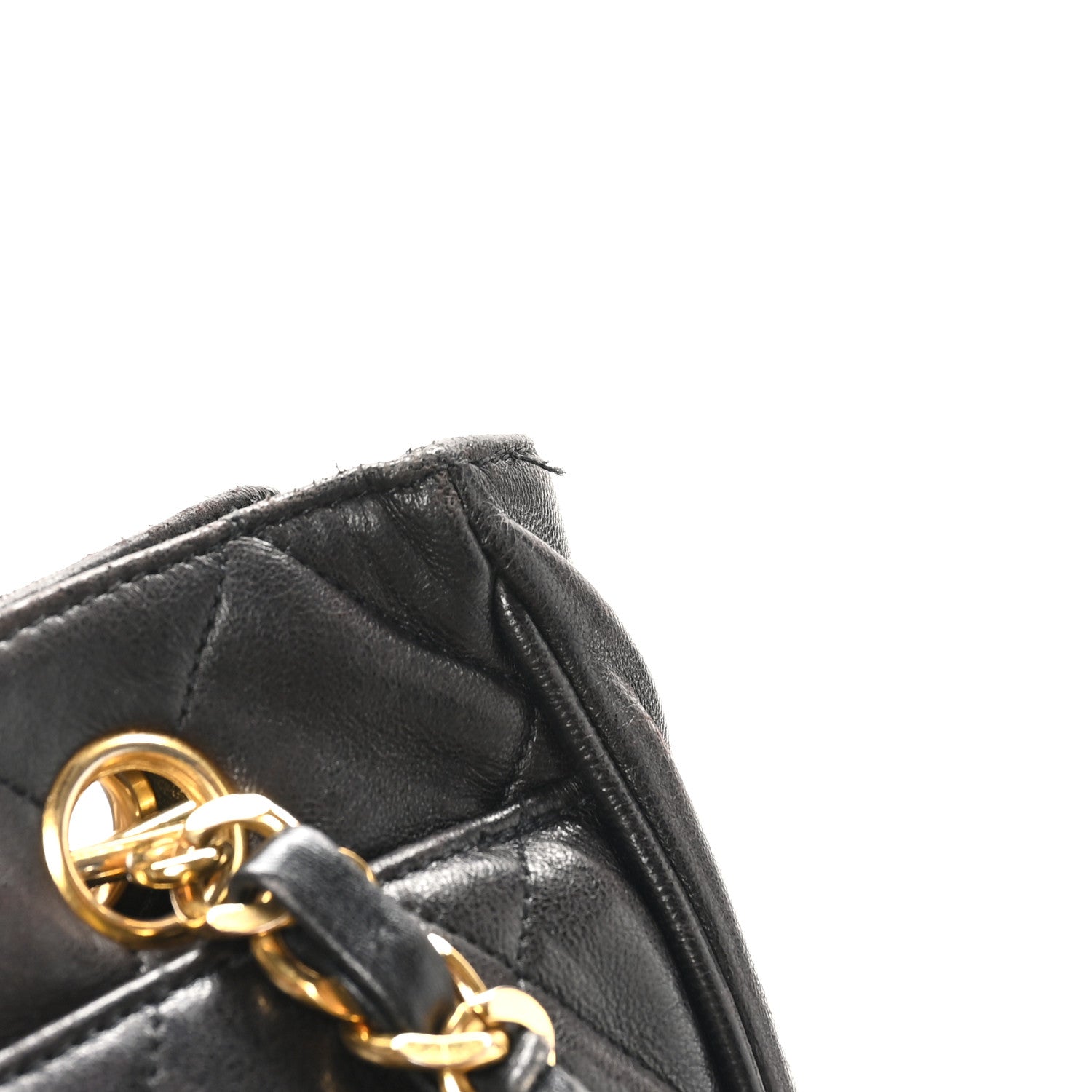 Chanel Lambskin Quilted Shopping Tote Dark Brown 12 of 12