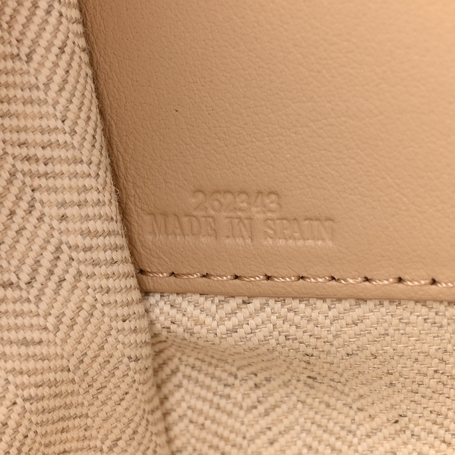 Loewe Calfskin Small Hammock Shoulder Bag Sand White 7 of 10