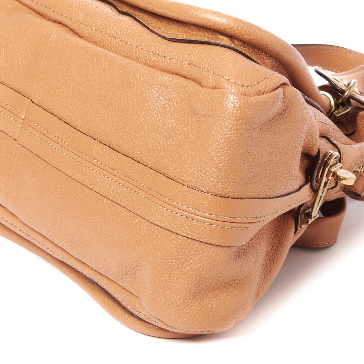 Chloe Calfskin Medium Paraty Light Tan 5 of 8