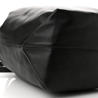 Saint Laurent Lambskin Teddy Drawstring Bag Black 10 of 11