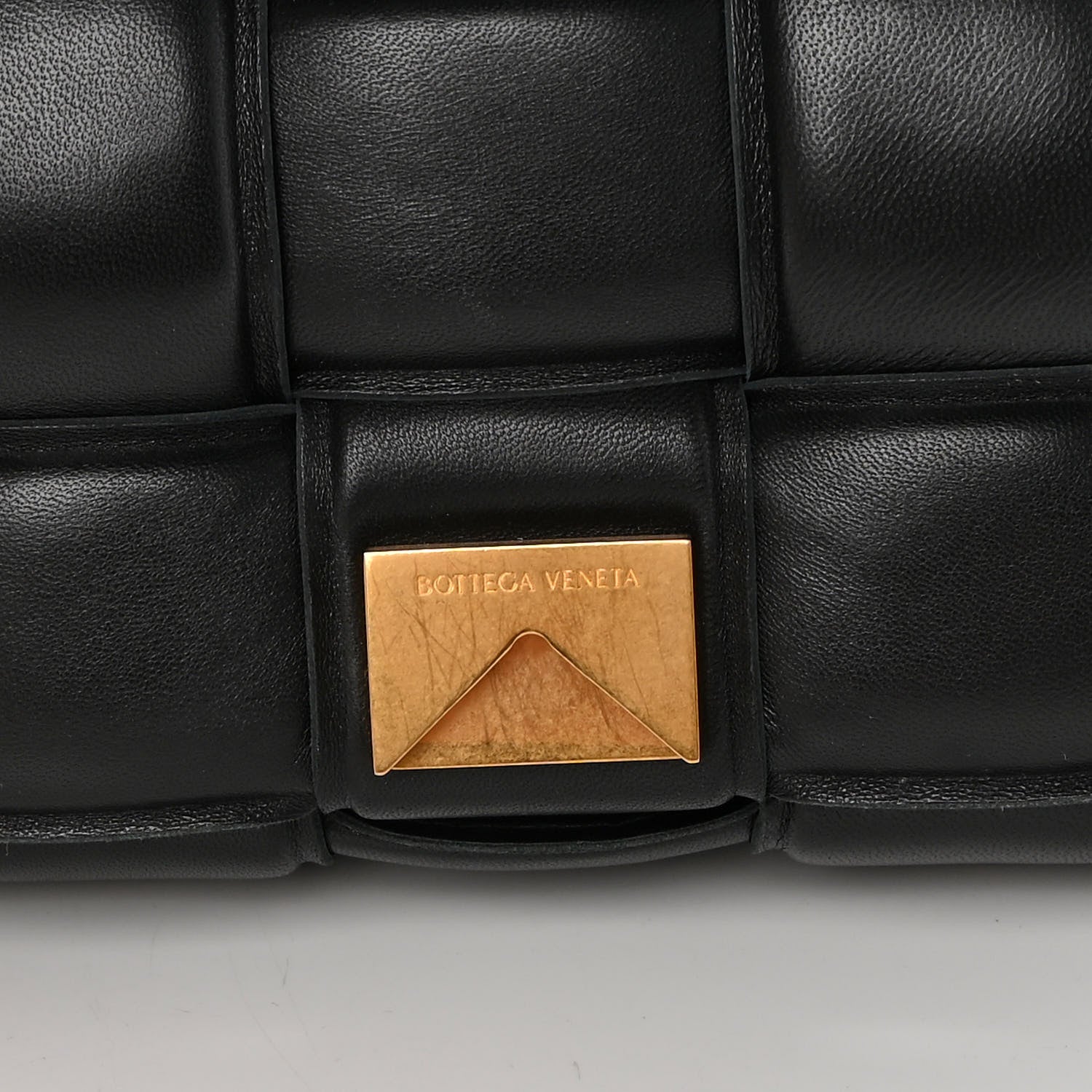 Bottega Veneta Nappa Maxi Intreccio Padded Cassette Crossbody Bag Black 12 of 13