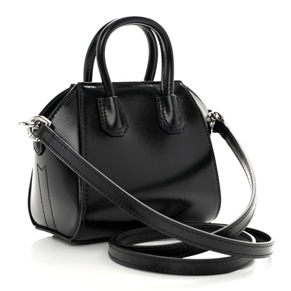 Givenchy Shiny Lord Calfskin Micro Antigona Black 3 of 9