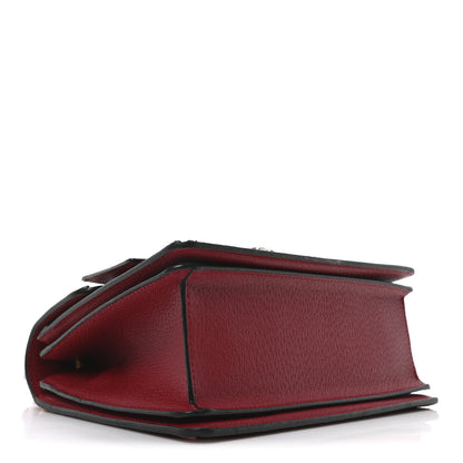 Gucci GG Supreme Monogram Small Queen Margaret Top Handle Bag Red 4 of 10