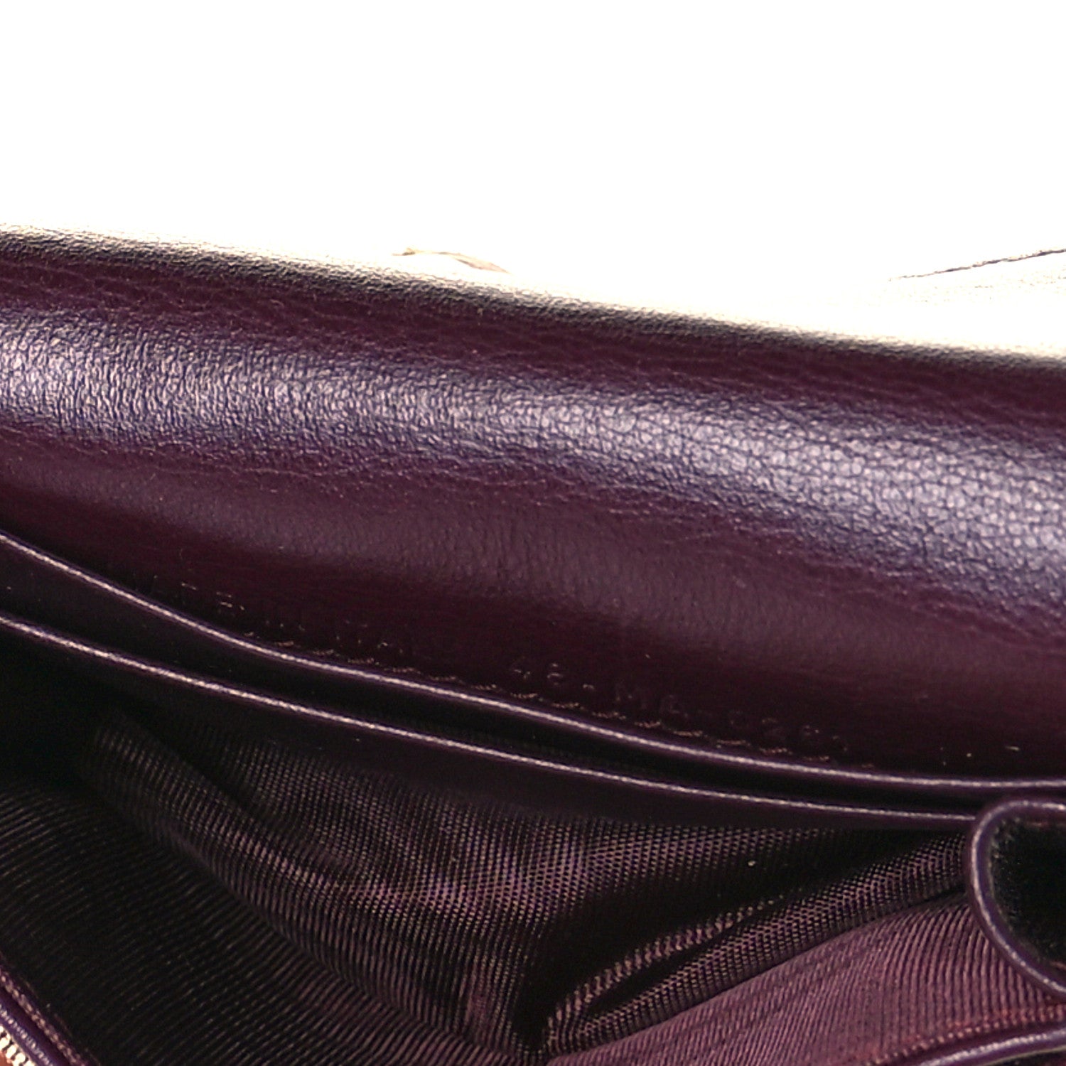Christian Dior Oblique Saddle Card Holder Bordeaux 6 of 7