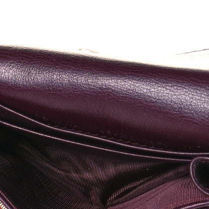 Christian Dior Oblique Saddle Card Holder Bordeaux 6 of 7