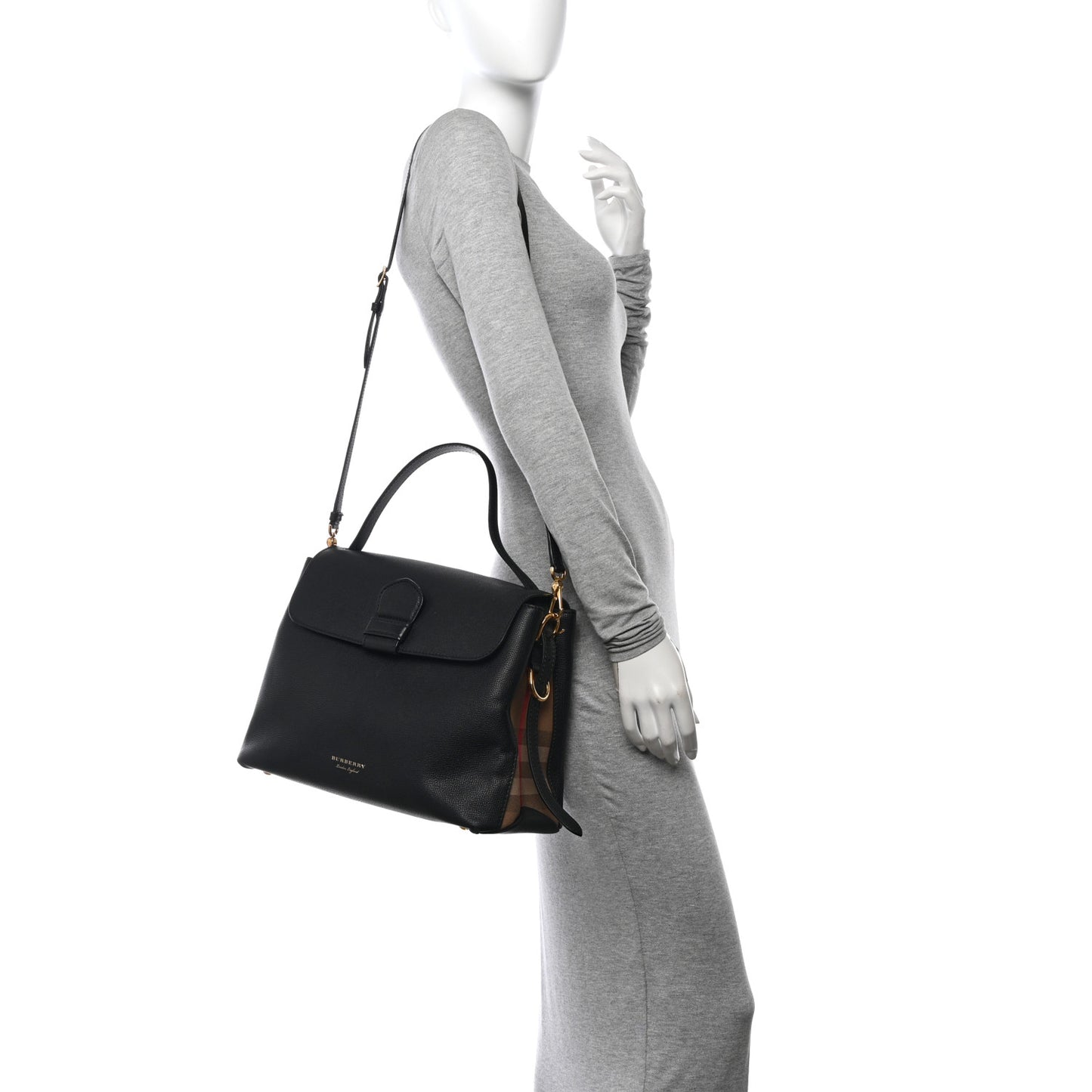Derby Calfskin House Check Medium Camberley Black