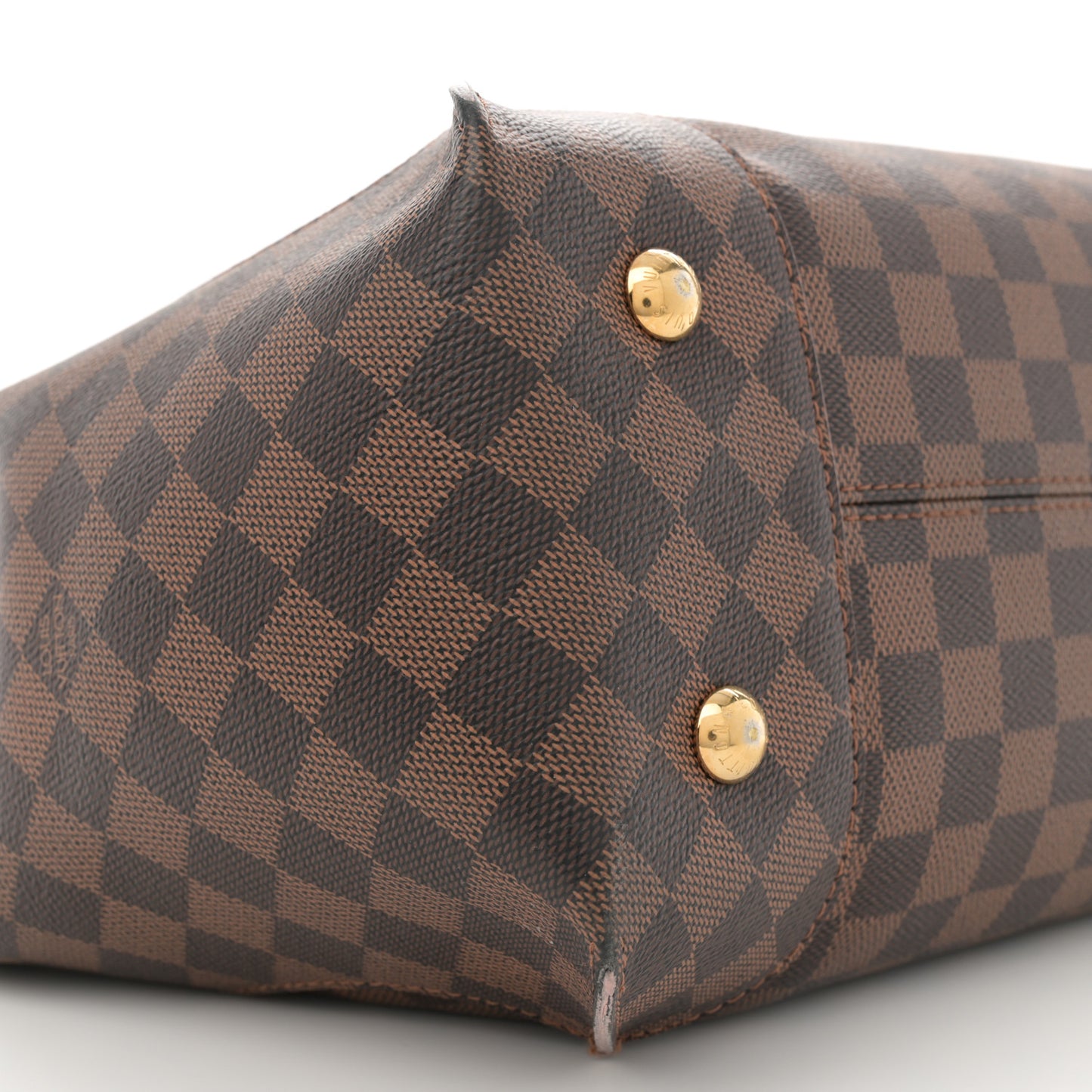 Damier Ebene Caissa Hobo Rose Ballerine