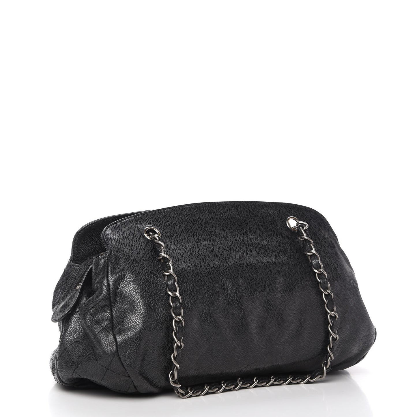 Caviar 31 CC Shoulder Bag Black