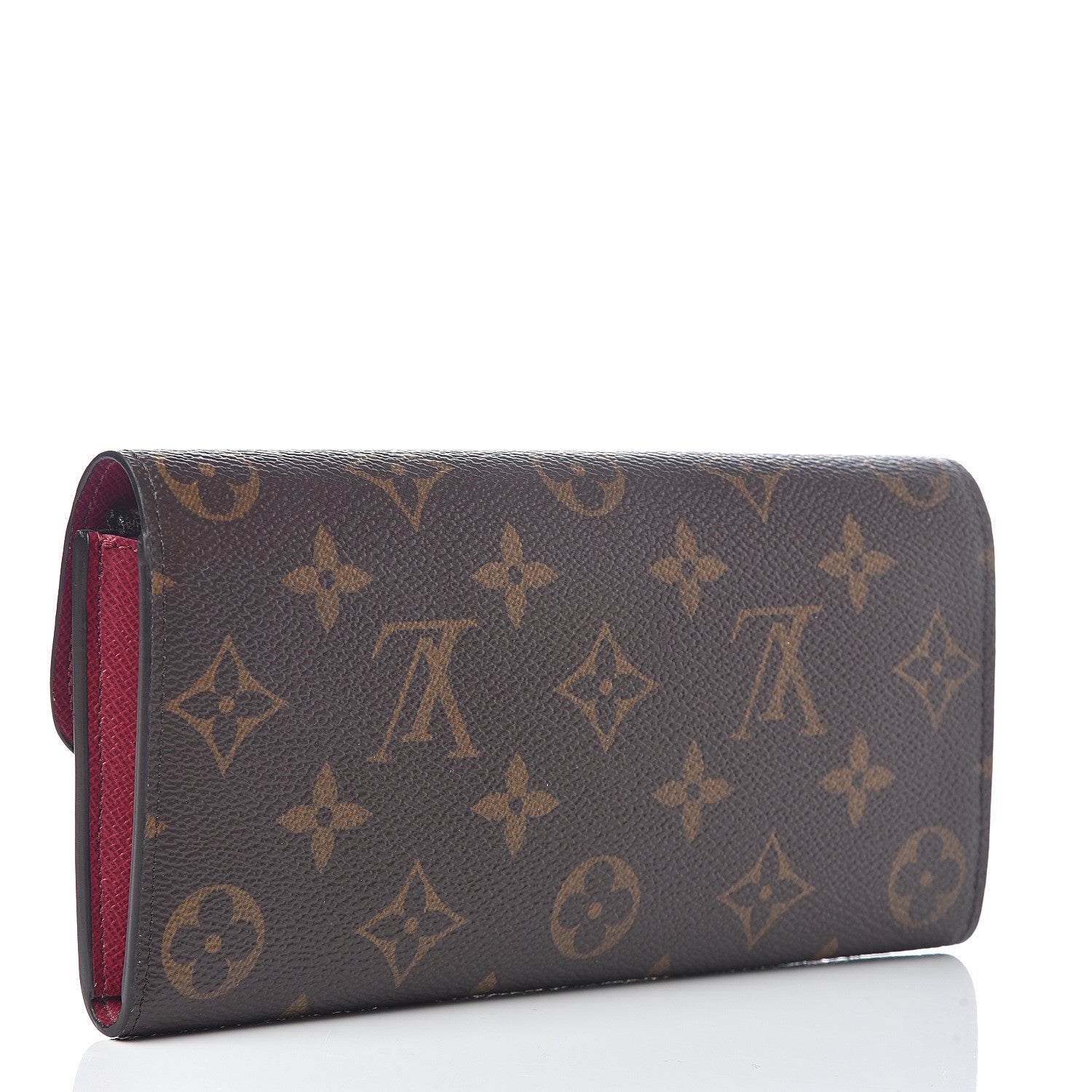 Louis Vuitton Monogram Emilie Wallet Fuchsia 2 of 5