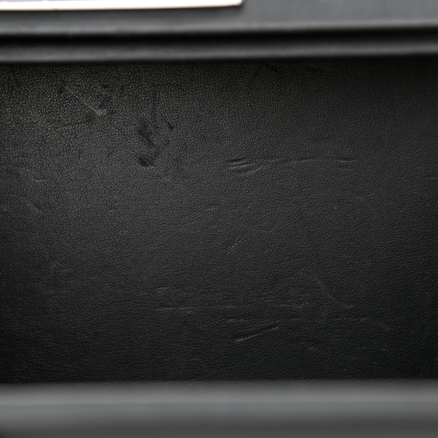 Oblique Lock Handle Bag Black